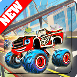 Blaze Truck Monster Machine 4X4 Racing Rush icon