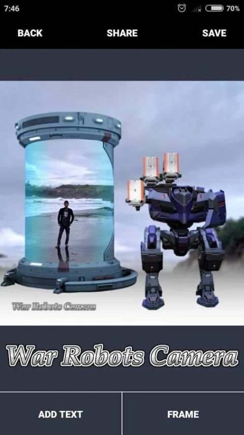 War Robot Camera screenshot 2