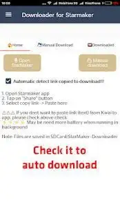 Downloader for Starmaker screenshot 3