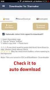 Downloader for Starmaker screenshot 3