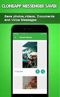 Cloneapp Messenger Saver (All in one) screenshot 3