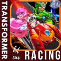 Transformers Hit Car Racing
