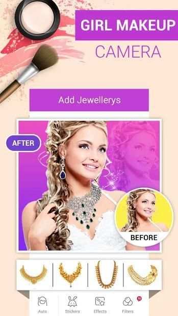 Girl Makeup Camera - Beauty Photo Editor 2018 screenshot 4