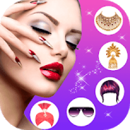Girl Makeup Camera - Beauty Photo Editor 2018 आइकन