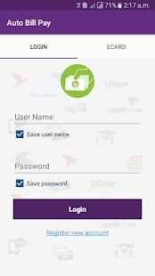 Auto Bill Pay स्क्रीनशॉट 1