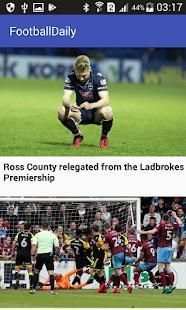 FootballDaily screenshot 1