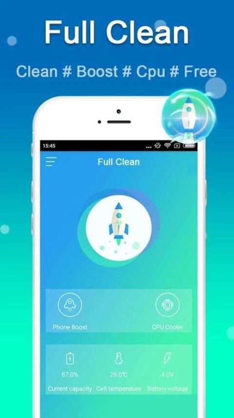 Full Clean - Junk Clean & Booster screenshot 3