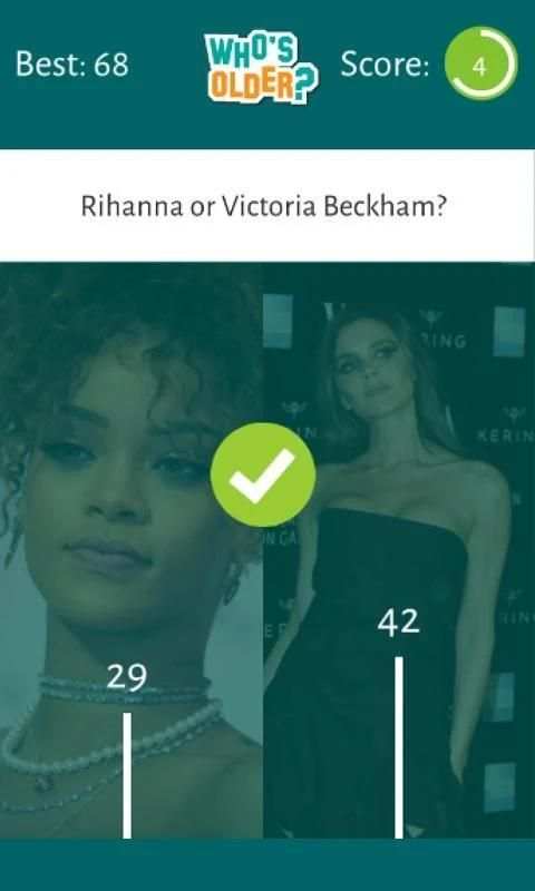 Who's Older? Quiz Game screenshot 5