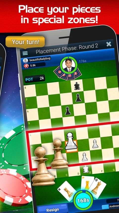 Chess + Poker = Choker स्क्रीनशॉट 3