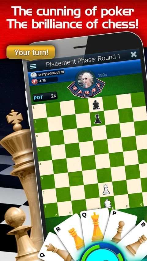 Chess + Poker = Choker स्क्रीनशॉट 5
