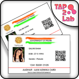 Fake Aadhar Card Prank आइकन