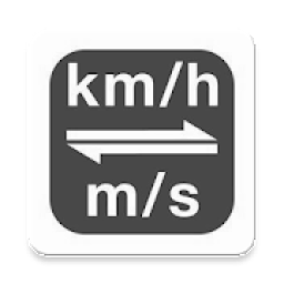Conversor Kilometros por hora a metros por segundo icon