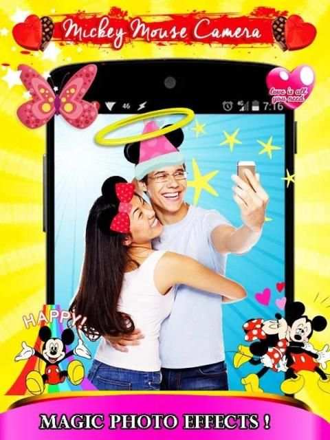 Micky Mouse Photo Editor screenshot 1