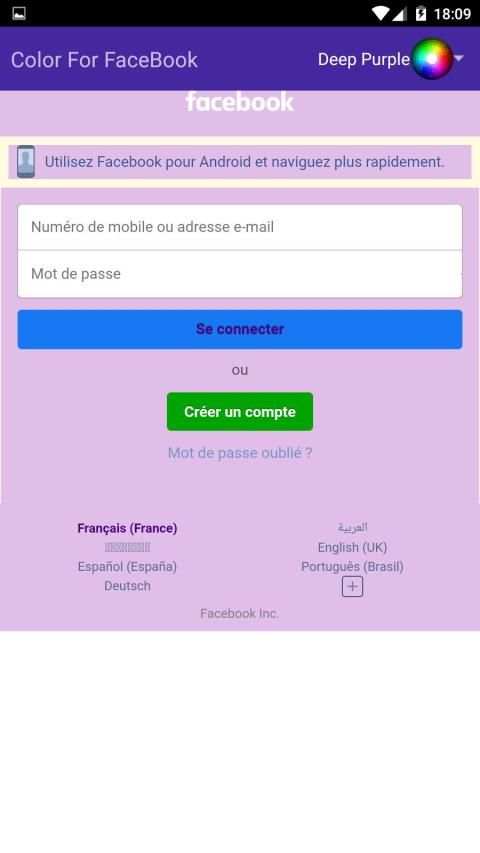 Multi Color For Facebook screenshot 2