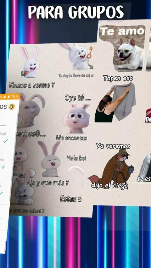 Stickers con frases para WhatsApp - Nuevos 2020 screenshot 3