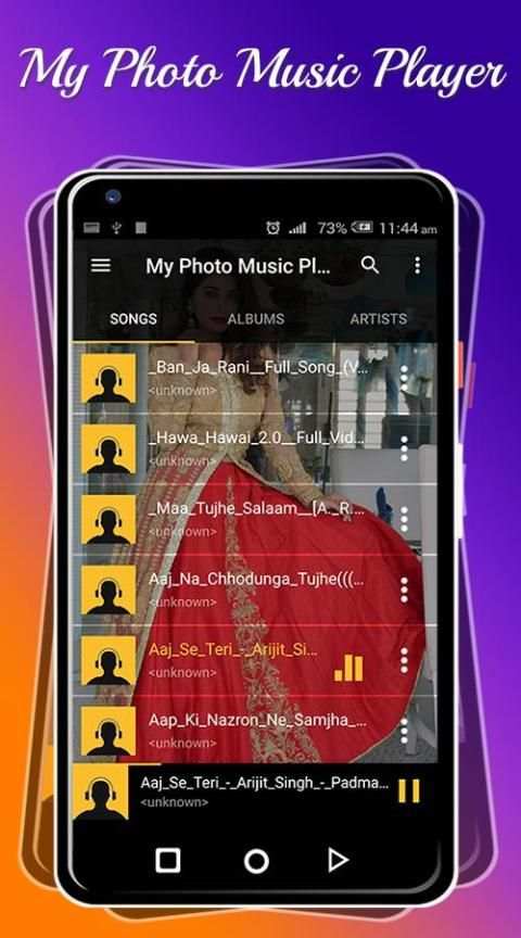 My Photo Music Player 2018 - Audio Player 2018 screenshot 3