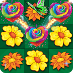 ikon Flower Crush Match 3 : Flower Mania Game