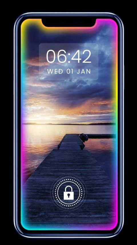 Borderlight Live Wallpaper - LED Edge screenshot 4