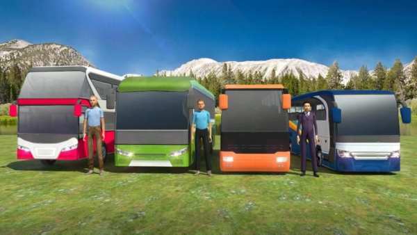 Bus Driving Simulator 2018 स्क्रीनशॉट 7