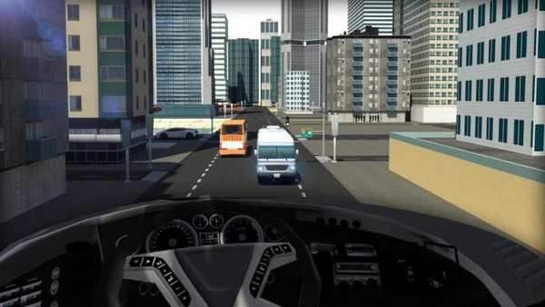 Bus Driving Simulator 2018 स्क्रीनशॉट 2