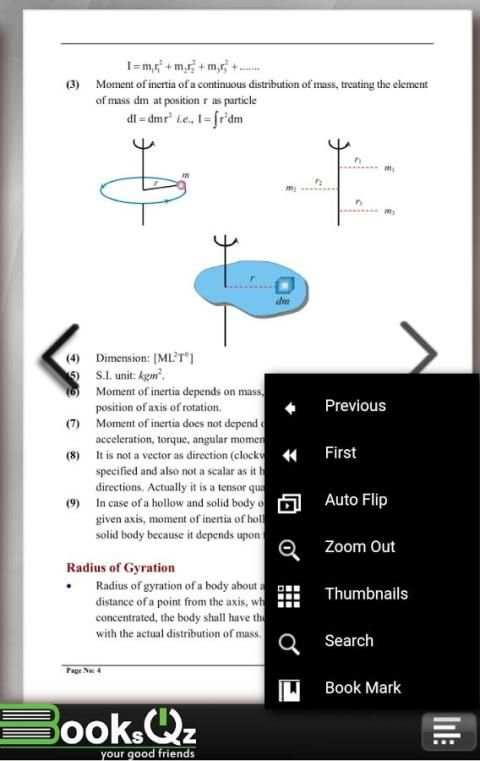 Rotational Motion Physics Formula e-Book screenshot 4