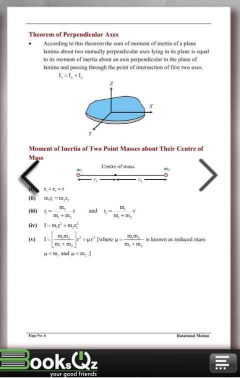 Rotational Motion Physics Formula e-Book screenshot 3