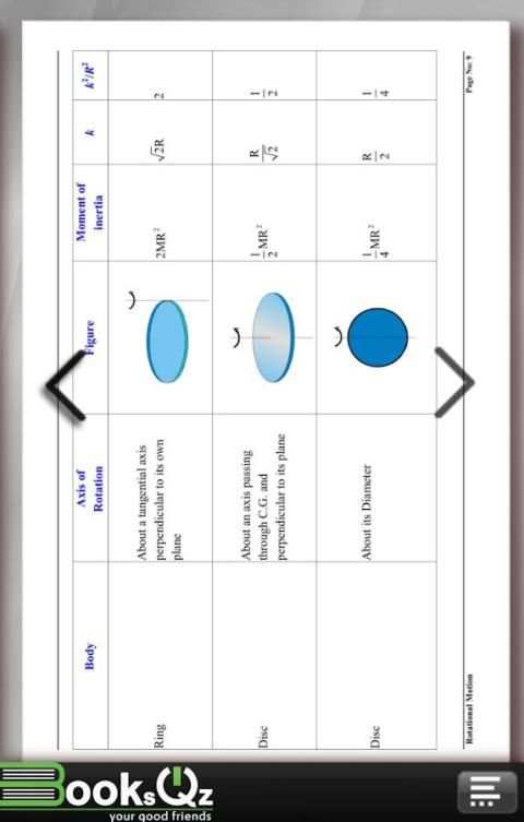 Rotational Motion Physics Formula e-Book screenshot 2