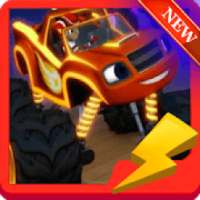 New blaze monster machine Racing car