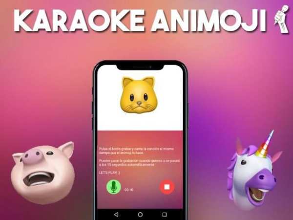 Karaoke Animoji PhoneX 2 تصوير الشاشة