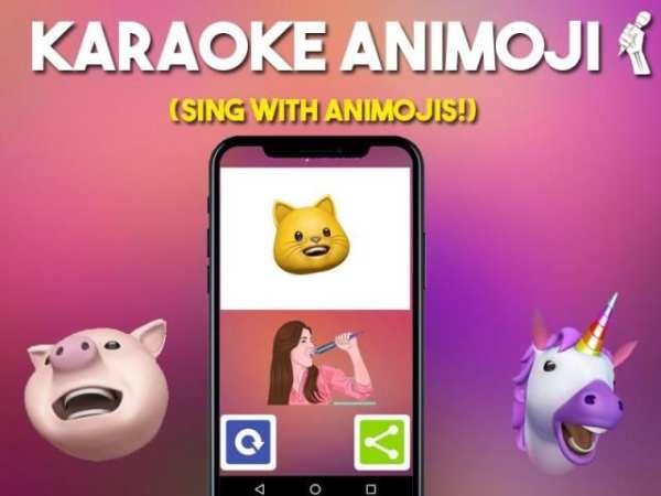 Karaoke Animoji PhoneX 1 تصوير الشاشة