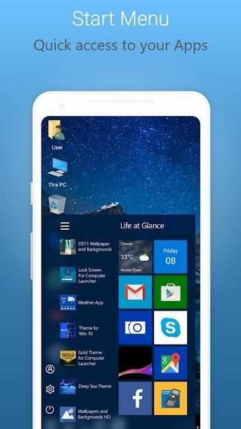 Computer Launcher 10 screenshot 6