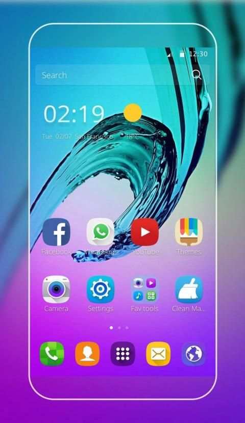Theme for Galaxy Note 6 स्क्रीनशॉट 4