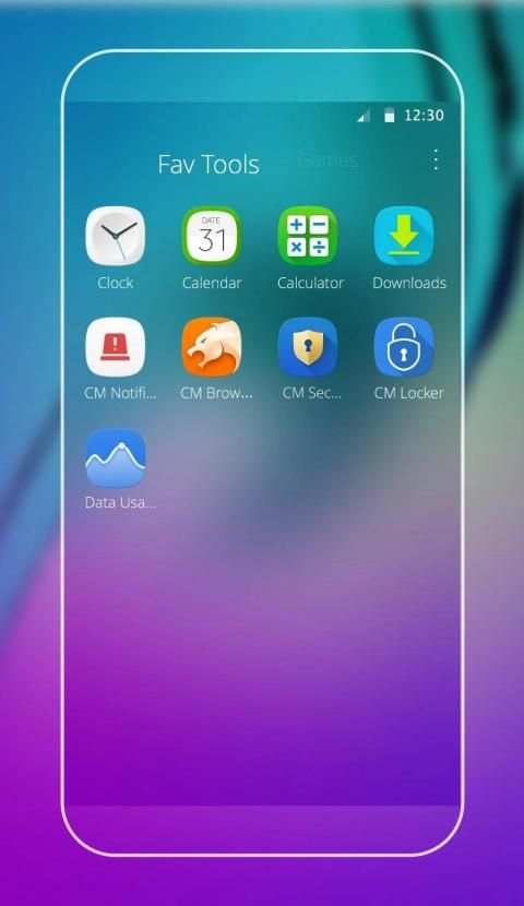 Theme for Galaxy Note 6 स्क्रीनशॉट 2