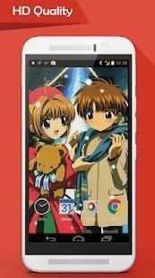 Cardcaptor Sakura and Syaoran Wallpaper screenshot 4