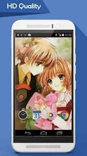 Cardcaptor Sakura and Syaoran Wallpaper screenshot 3