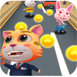 ikon Talking Cat Rush - Subway &amp; Bus Tom Run 3D