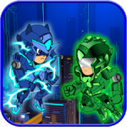 ikon Pj Robot Masks - Super Catboy Power