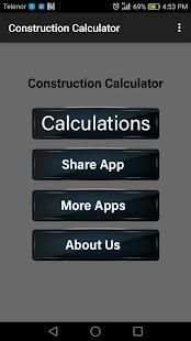Construction Calculator screenshot 4