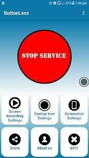 ButtonLess - ScreenRecording , Screenshot , Lock screenshot 7