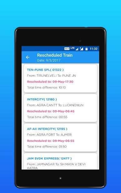 Indian Rail Enquiry स्क्रीनशॉट 1