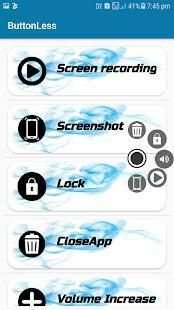 ButtonLess - ScreenRecording , Screenshot , Lock स्क्रीनशॉट 4
