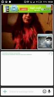 Chatroulette video app screenshot 1