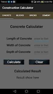 Construction Calculator screenshot 3