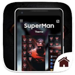 Superman Theme For Computer Launcher आइकन