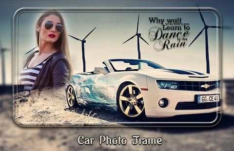 Racing Car Photo Frames स्क्रीनशॉट 3