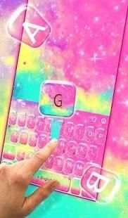 Gradient Pink Keyboard Theme स्क्रीनशॉट 5