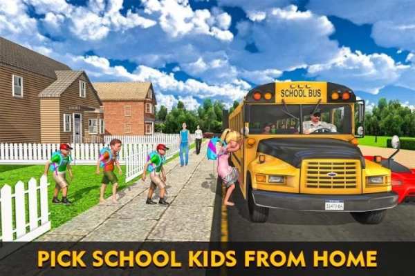 NY City School Bus Sim 2018 screenshot 8