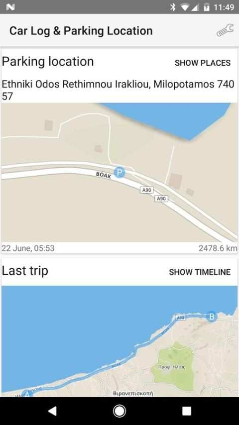 Car Log & Parking Location screenshot 5