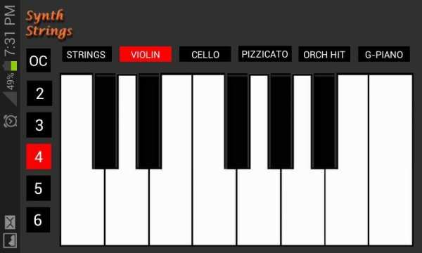 Synth Strings screenshot 5