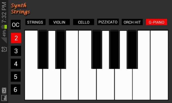 Synth Strings screenshot 1